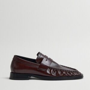 Women’s Miista genuine leather burgundy loafers